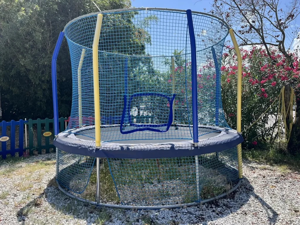 esposizione trampolino elastico professionale 360 premium f2 mostra