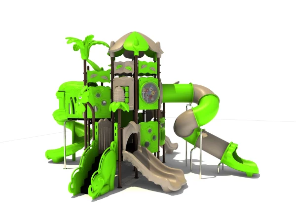 playground per esterno fantacastello hawaii green d1
