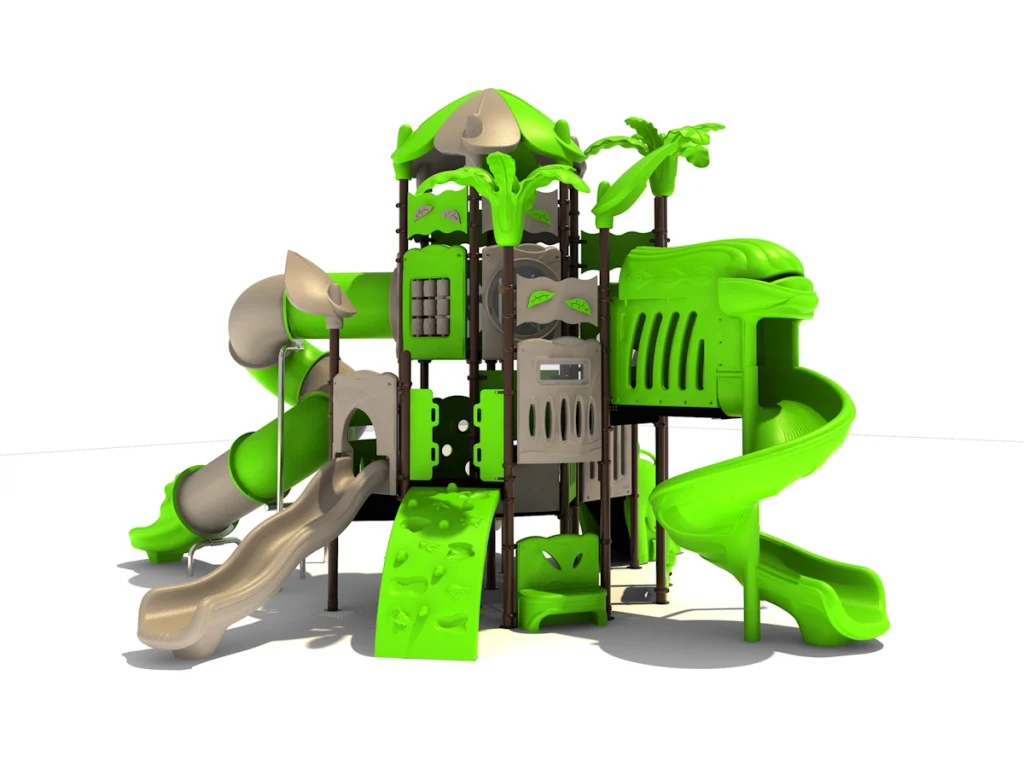 playground per esterno fantacastello hawaii green d2