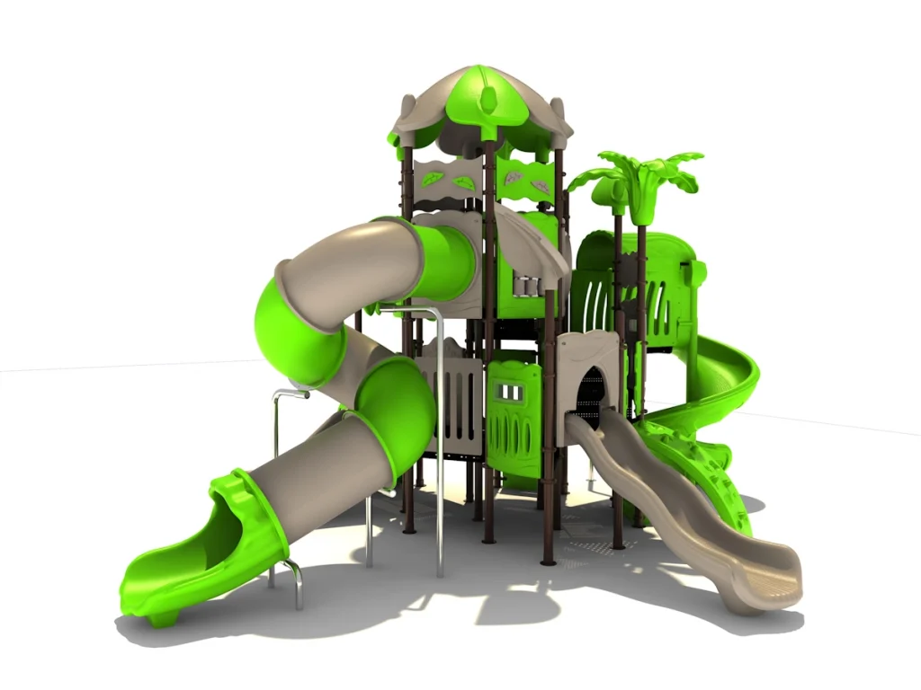 playground per esterno fantacastello hawaii green d3