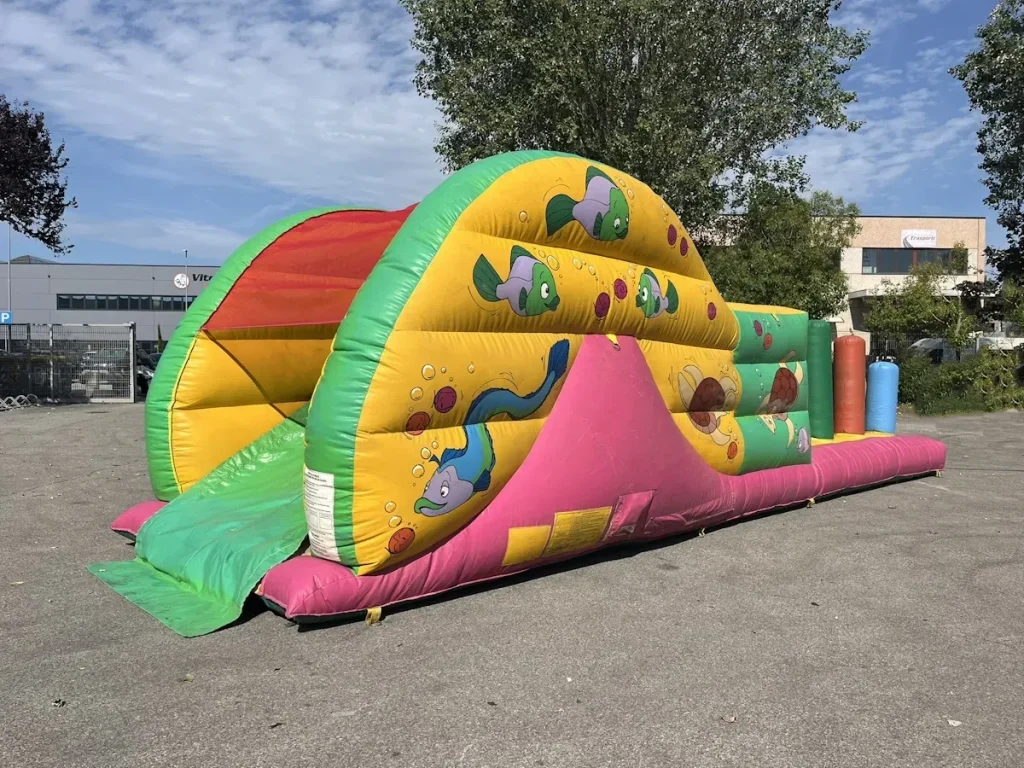 usato gioco gonfiabile multiattività beach challenge idg f2 mostra