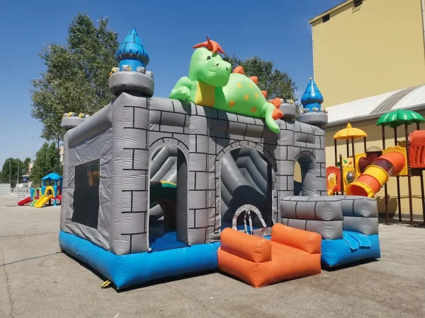 usato gioco gonfiabile multiattivita castello grisu b f1 mostra