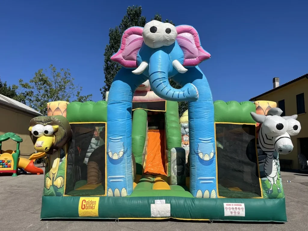 usato gioco gonfiabile multiattivita jungle island lb f3 mostra