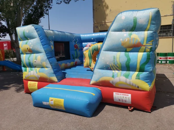 usato gioco gonfiabile salta salta seaworld bouncer le f1 mostra