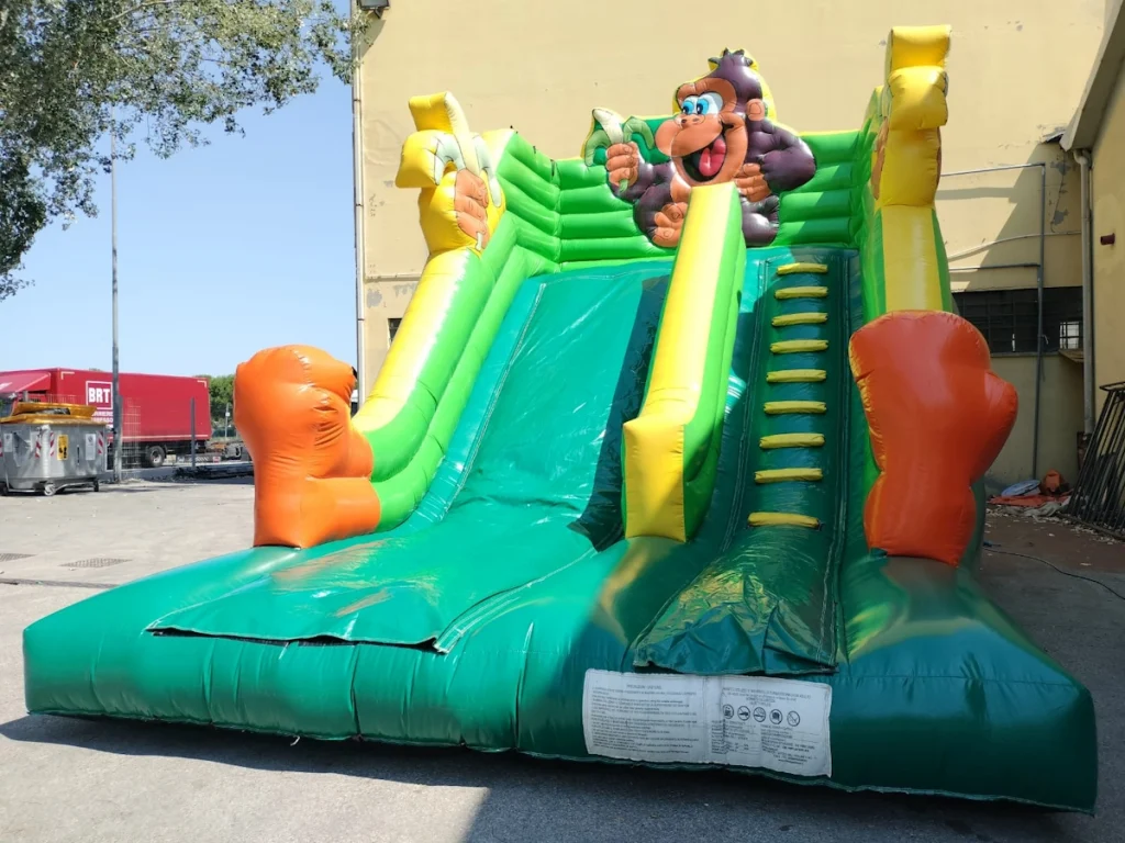 usato gioco gonfiabile scivolo monkey br f1