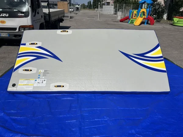 usato gioco gonfiabile sportivo aqua deck xl f1