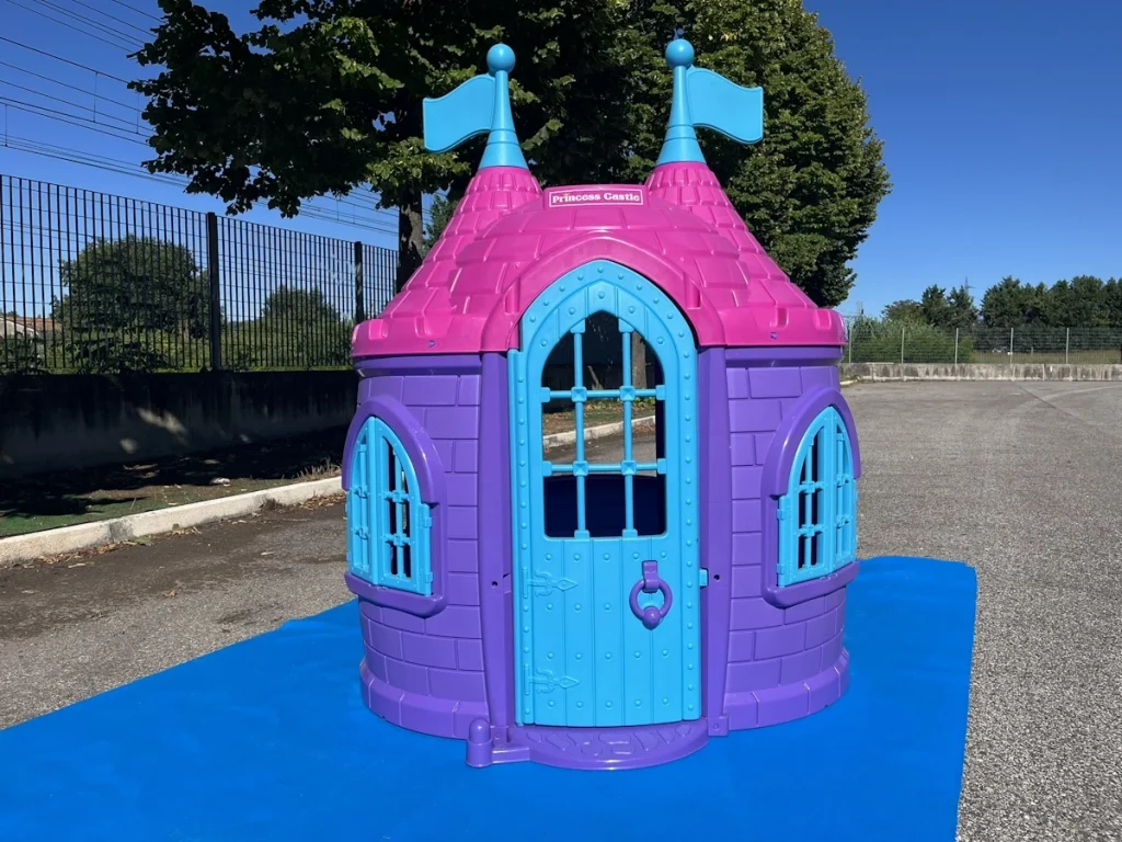 esposizione casetta e cucina castello delle principesse f1 mostra