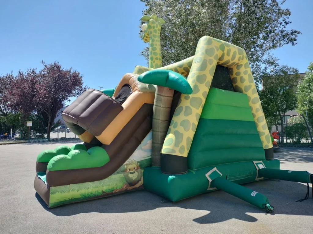 usato gioco gonfiabile multiattivita giraffe combo f2 mostra