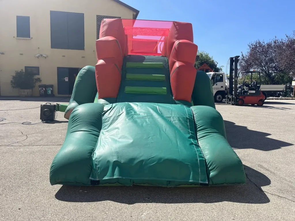 usato gioco gonfiabile scivolo dragon slide f5 mostra