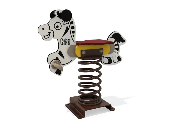 gioco a molla gioco a molla hdpe zebra