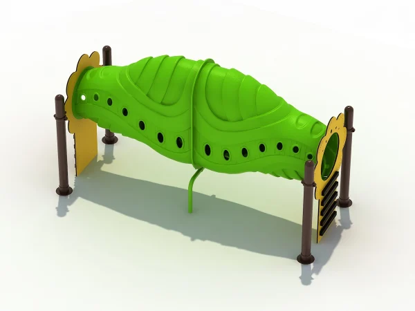 playground per esterno fantacastello tunnel flower d2