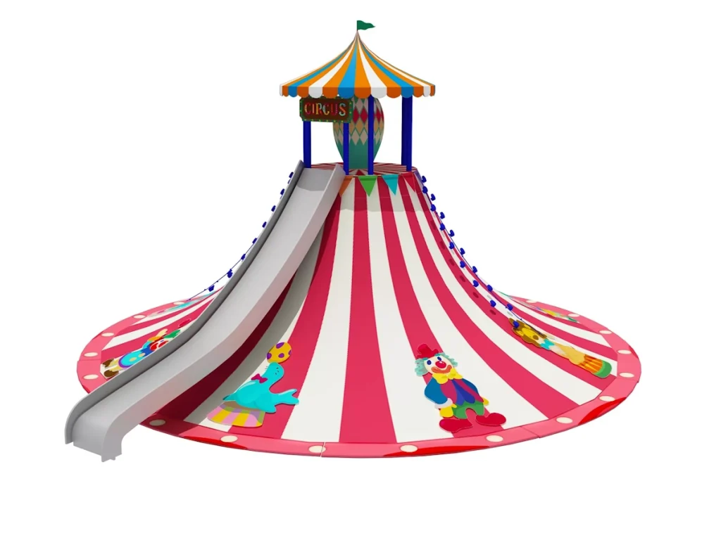 playground per interni playground circus tower 800x850x500 d1