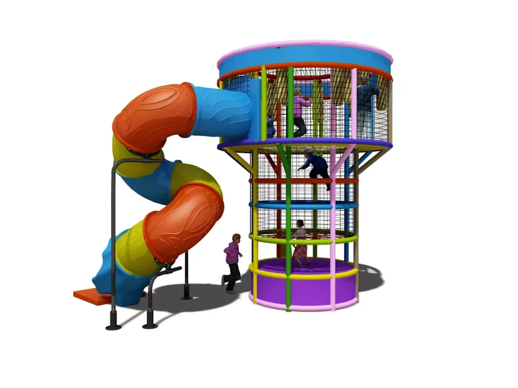 playground per interni playground spider tower 520x360x440 d2