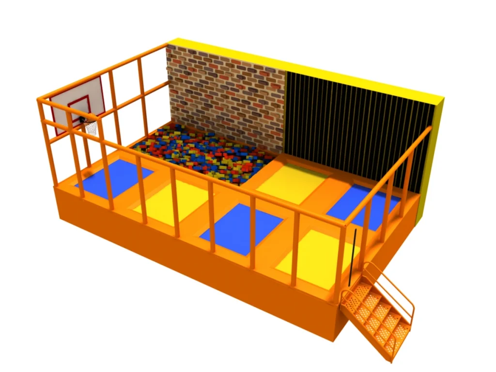 trampolino elastico trampoline park 1020 d1