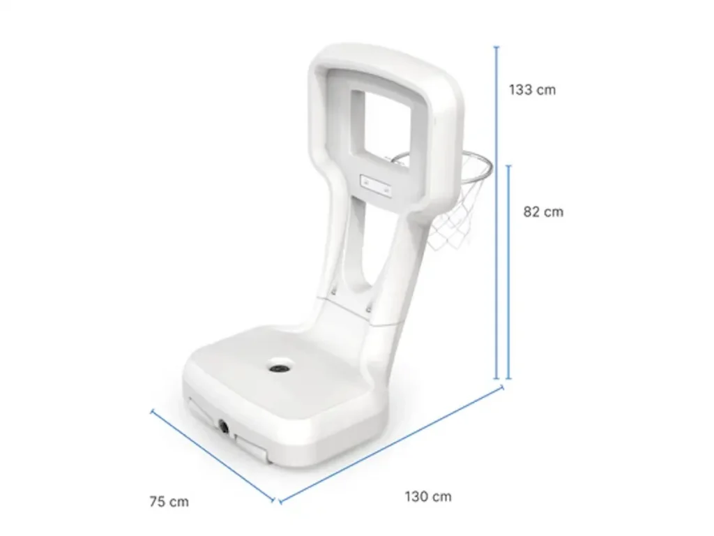 water play splash basket f5