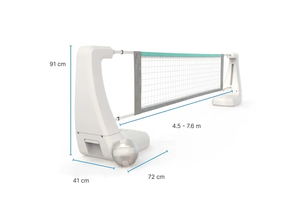 water play splash volley f4