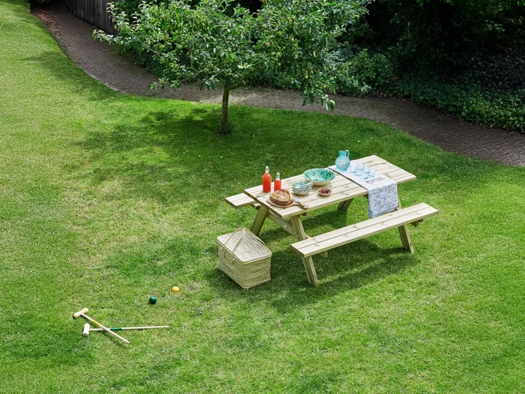 gioco per giardino tavolino sedia e sabbiera tavolo pic nic f3