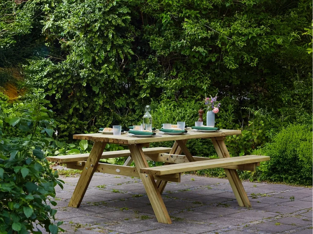 gioco per giardino tavolino sedia e sabbiera tavolo pic nic f5