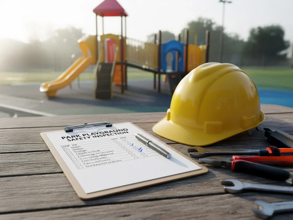Sicurezza nei Parchi Gioco: la guida completa alla manutenzione e al controllo visivo