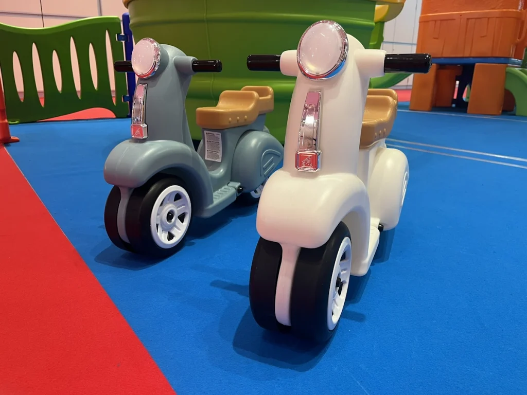 gioco per giardino macchinina e dondolo baby scooter f1 fiera