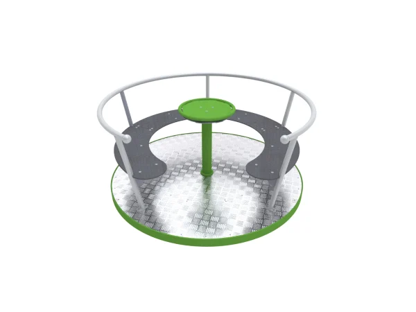 giostra e girello in acciaio f1