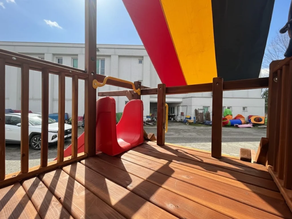 offerta esposizione gioco in legno rainbow castle pack I f7