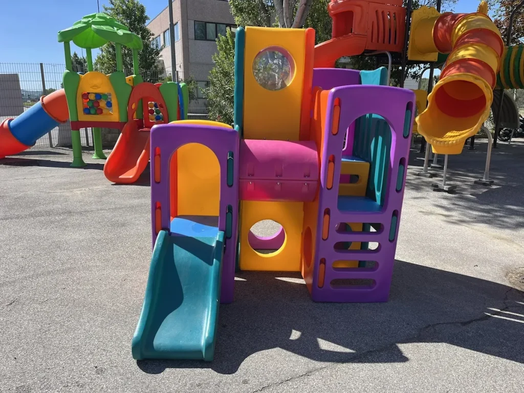 gioco per giardino altalena e scivolo parco giochi gigante f4 mostra