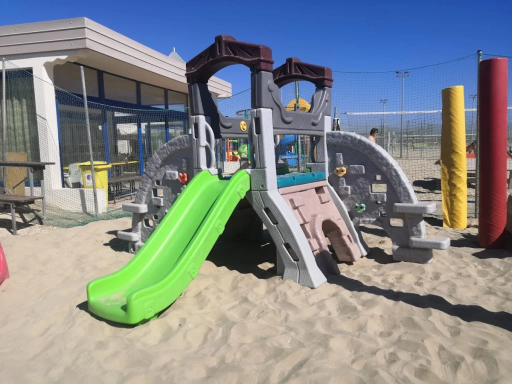 offerta outlet gioco per giardino altalena e scivolo big climb and slide f1 stabilimento balneare