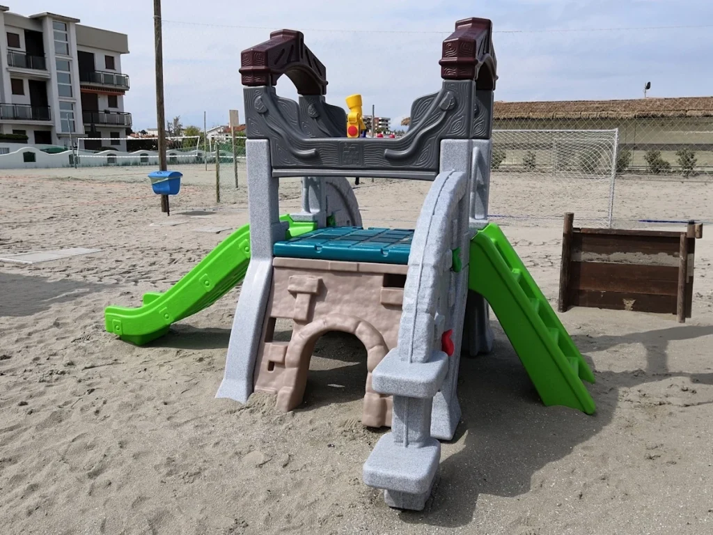 offerta outlet gioco per giardino altalena e scivolo big climb and slide f2 stabilimento balneare