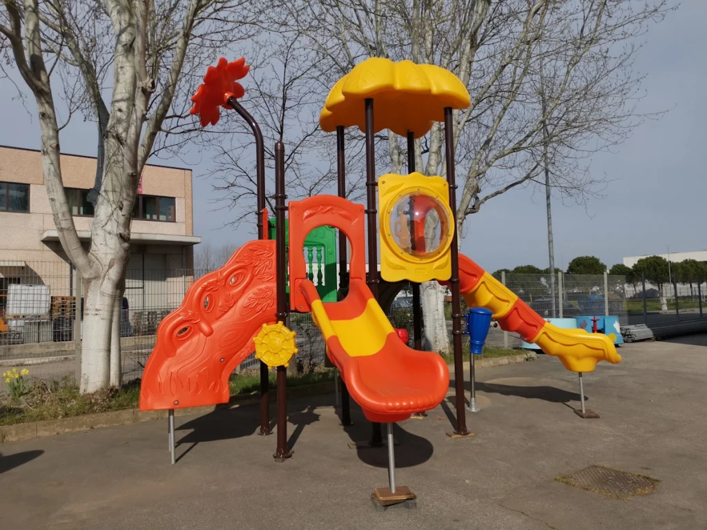playground per esterno fantacastello sunny flower f2 mostra