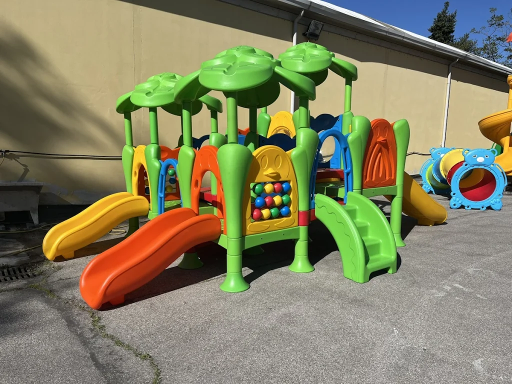 playground per esterno playcenter kid junior 18 f1 mostra