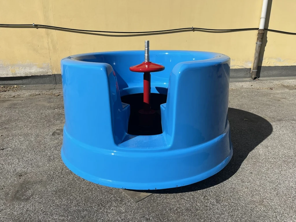 usato girello vetroresina ricondizionato f1 mostra