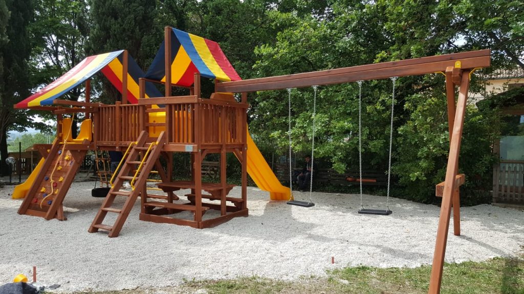 Posizionamento dell'Area Giochi Campeggio