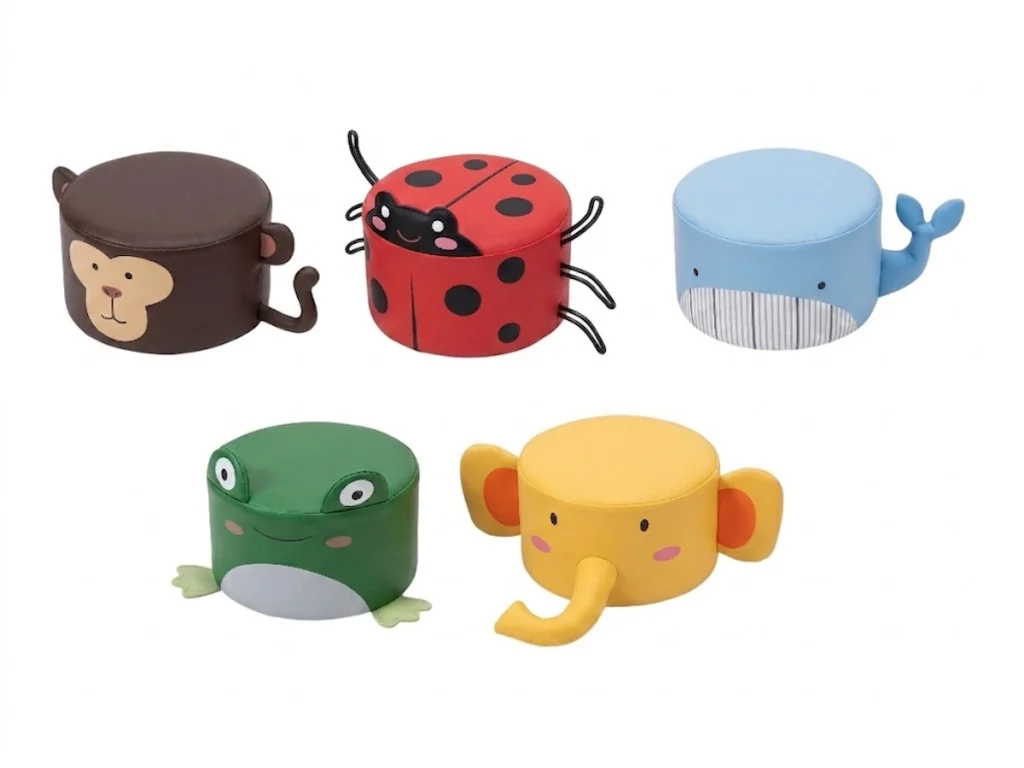 aree baby set n 5 pouf morbidi f1
