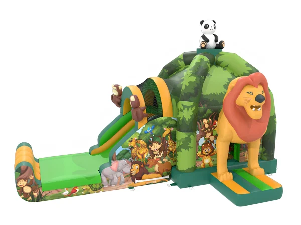 gioco gonfiabile multiattivita lion king challenge d1