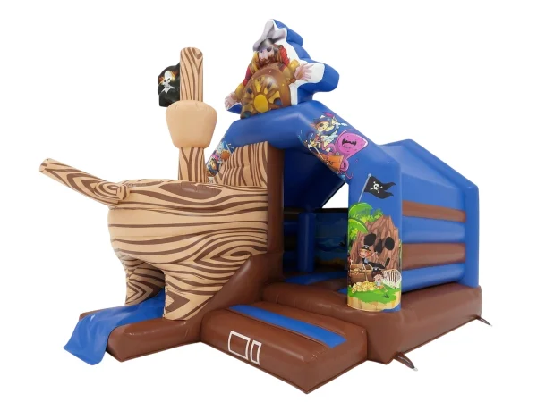 gioco gonfiabile salta salta bounce and slide pirates d1