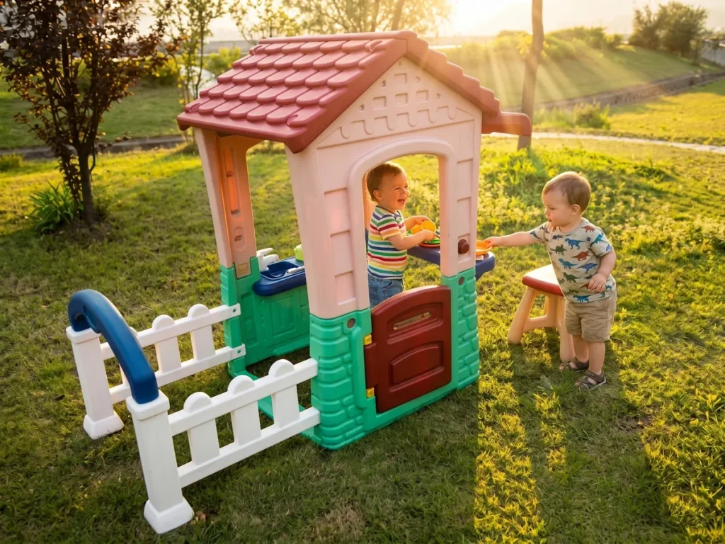gioco per giardino casetta e cucina garden cottage f2