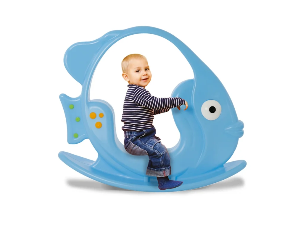 gioco per giardino dondolo pesce f1