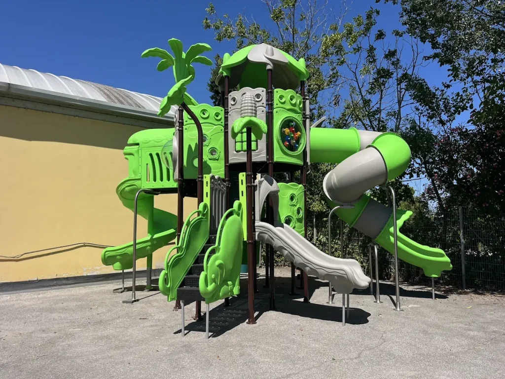 offerta esposizione playground per esterno fantacastello hawaii green f1 mostra