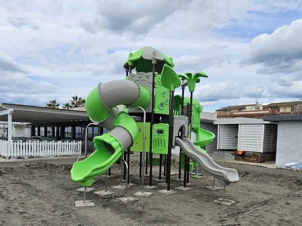 realizzazione stabilimento balneare tarquinia f2 area gioco outdoor