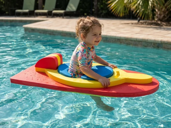 water play floaty boat f1 piscina