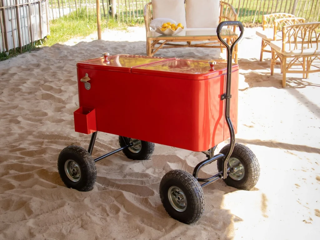 offerta esposizione carrello ghiacciaia portatile f8 stabilimento balneare