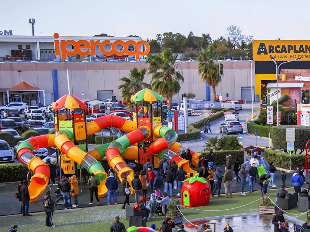 Aree gioco centri commerciali