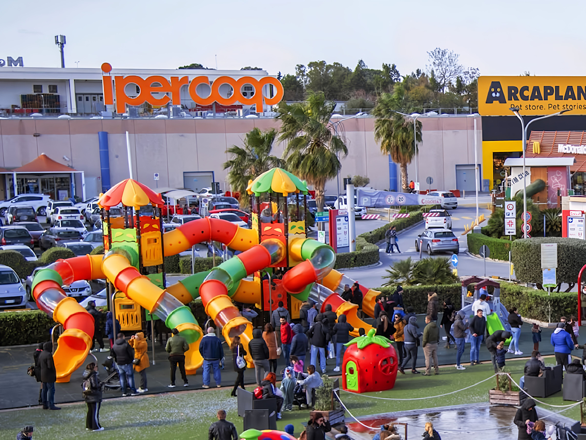 Aree gioco centri commerciali