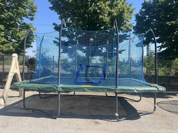 offerta usato trampolino elastico rettangolare professionale usato f1 mostra