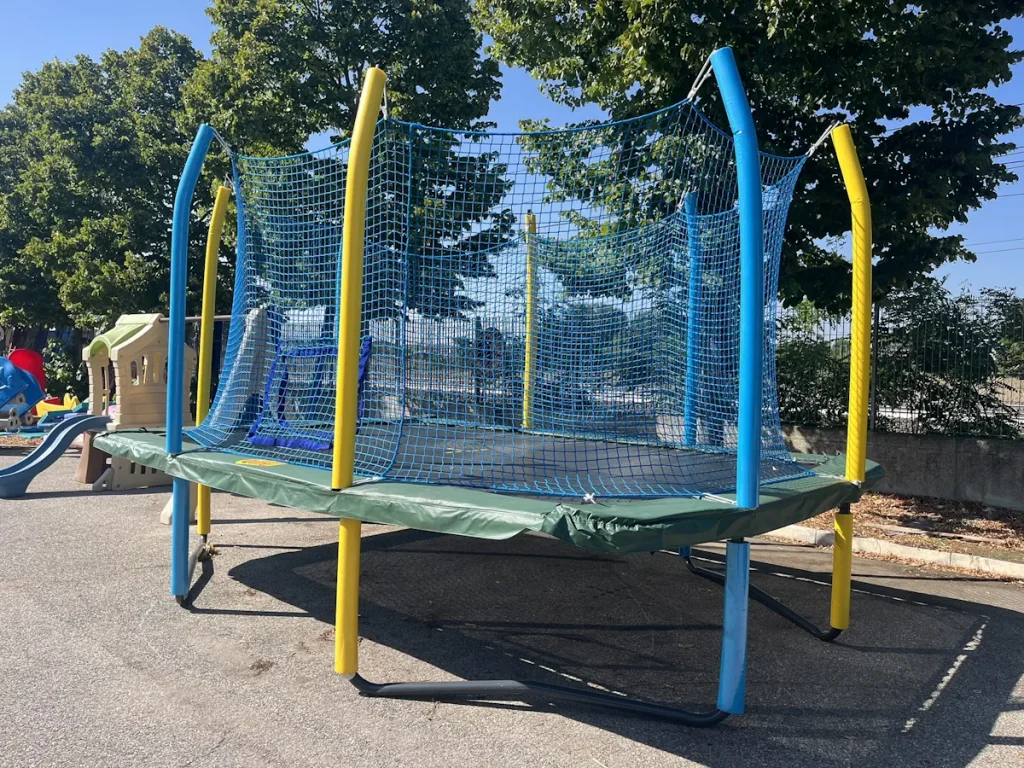 offerta usato trampolino elastico rettangolare professionale usato f8 mostra